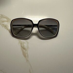 DKNY Women's Black Square Sunglasses